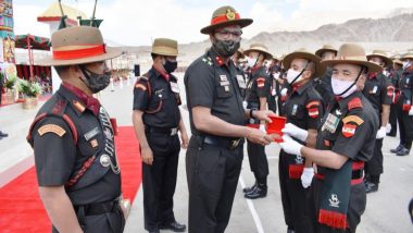 Leh: Indian Army Conducts Attestation Parade at Ladakh Scouts Regimental Centre as 131 Youngsters Join Forces