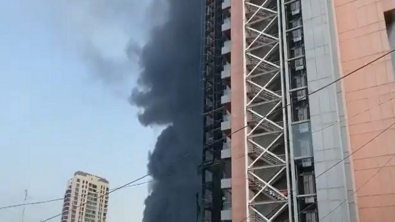 Massive Fire at Beirut Port, Month After Area Was Hit By Explosions; Watch Horrifying Video