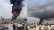 Fire Erupts at Beirut Port, Lebanon Residents Share Worrying Pictures And Videos of Devastating Blast