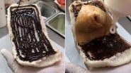 What The Fudge! Chocolate Fudge Samosa Served in Pav With Chocolate Sauce Has Unimpressed Netizens (Watch Viral Video)