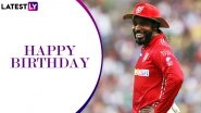 Chris Gayle Birthday Special: 175 vs Pune Warriors and Other Top IPL Knocks by the Power Hitting Kings XI Punjab Batsman