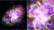 Crab Supernova Looks Simply Gorgeous! NASA Shares Photos of &lsquo;Most Famous Objects&rsquo; in Sky