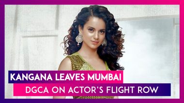 Kangana Ranaut Leaves Mumbai After Being ‘Terrorised’; DGCA's Order On Actor’s Flight Row