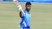 Devdutt Padikkal Becomes First Indian Batsman to Smash Four Consecutive Centuries in List-A Cricket, Netizens Hail RCB Opener&rsquo;s Staggering Consistency