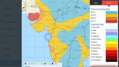 Earthquake in Maharashtra: Quake of Magnitude 2.8 Strikes Near Mumbai