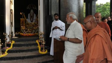 PM Narendra Modi Pays Tributes to Spiritual Leader Sree Narayana Guru on His Birth Anniversary