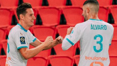 Marseille 1–0 PSG, Ligue 1 2020–21 Match Result: Andre Villas Boas’ Side End Nine-Year Winless Run Against Old Rivals Paris Saint-Germain