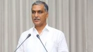 Harish Rao, Telangana Finance Minister, Tests COVID-19 Positive