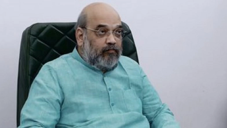 Amit Shah Lays Foundation Stone of Projects in His Lok Sabha Constituency Gandhinagar in Gujarat