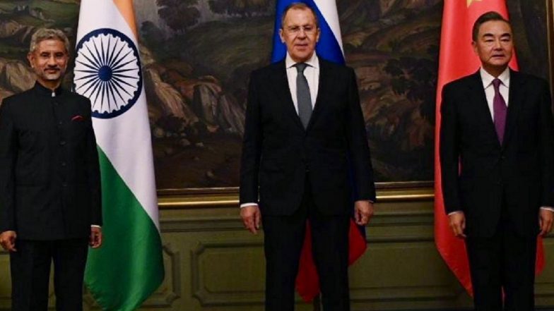 India Takes On Chair at Russia, India, China Meeting on the Sidelines of Shanghai Cooperation Organisation, Says EAM Jaishankar