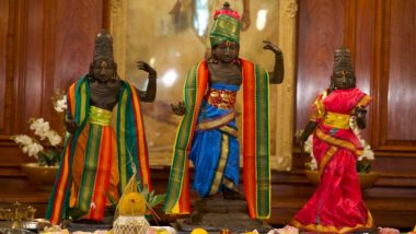 Stolen Vijayanagara Era Idols of Lord Rama, Sita and Lakshmana Returned to India by UK