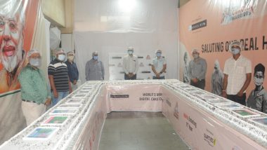 PM Narendra Modi Birthday Special: Surat Bakery Makes 71-Feet-Long Cake With 'Corona Warriors' Theme