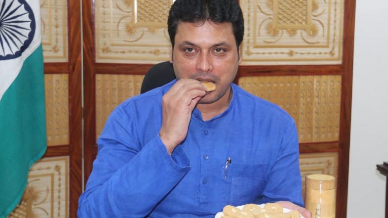 World Bamboo Day 2020: Tripura CM Biplab Kumar Deb Launches Bamboo Cookies, Honey Bottles to Boost Immunity of People