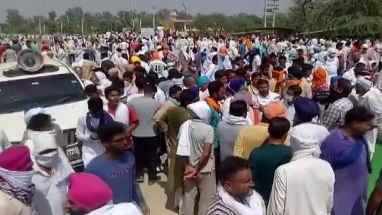 Rajya Sabha Passes Two Farm Bills: Farmers Stage Protest In Sirsa Against New Agriculture Law by Blocking Major Road