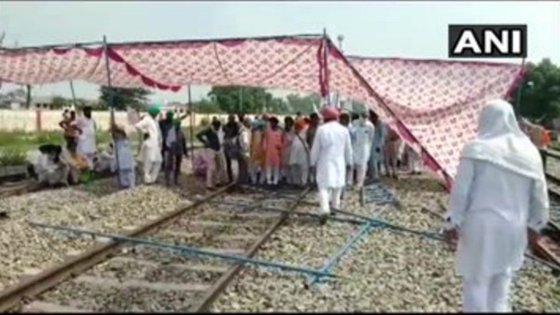Rail Roko Agitation in Punjab Over Farm Bills to Severely Affect Movement of Essential Items, Foodgrains: Indian Railways