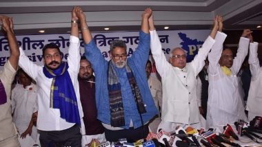Bihar Assembly Elections 2020: Pappu Yadav, Chandrashekhar Azad Ravan Form Progressive Democratic Alliance to Contest Polls