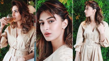 Erica Fernandes Gives a Beige Shirt Dress a Spin and It’s Chic AF!