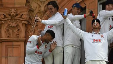 Essex Player Pours Beer on Muslim Cricketer Feroze Khushi Following Bob Willis Trophy 2020 Title Win Over Somerset, Gives Rise to Controversy