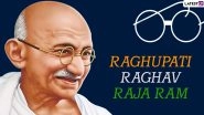 Gandhi Jayanti 2020 Songs Playlist: From &lsquo;Bande Mein tha Dum&rsquo; to &lsquo;Raghupati Raghav&rsquo;, 5 Melodies to Remember Bapu on His 151st Birth Anniversary!
