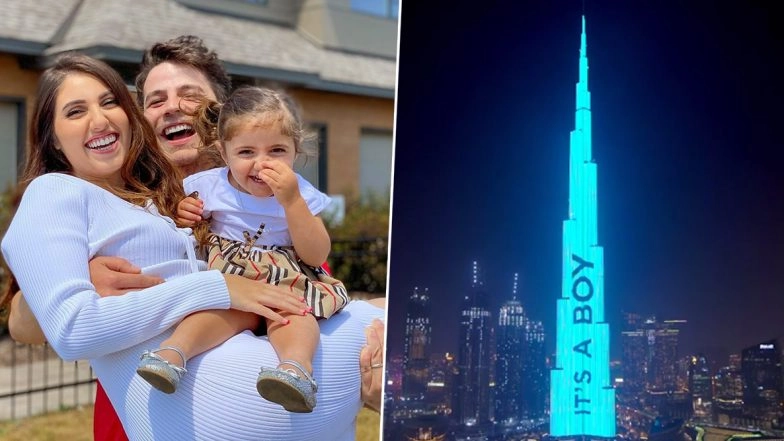 Gender Reveal on the Burj Khalifa! Dubai Couple Get Their Baby’s Gender Announced on the Tallest Building in the World (Pictures & Videos)