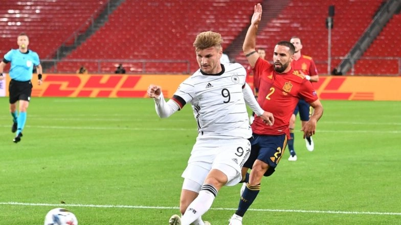 Spain vs Germany Live Streaming Online, UEFA Nations League 2020–21: Get Match Free Telecast Time in IST and TV Channels to Watch in India