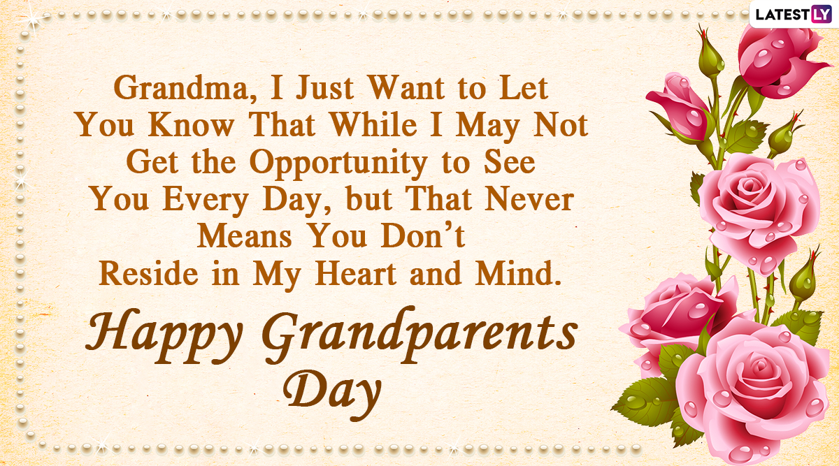 National Grandparents Day 2020 Wishes: WhatsApp Stickers, Facebook ...