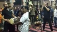 Gujarat's BJP Legislator Madhu Shrivastav Flouts COVID-19 Safety Protocols, Dances at Temple in Vadodara Without Wearing Mask (Watch Video)