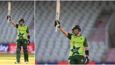 PAK vs ENG Stat Highlights 3rd T20I: Haider Ali Scores Half-Century on Debut as Pakistan Beat England by Five Runs, Series Drawn 1–1