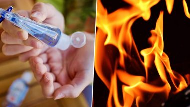 Hand Sanitizer Explodes in Texas Woman's Hand Leaving Her Whole Body Covered in Flames As She Tried to Light a Candle Nearby