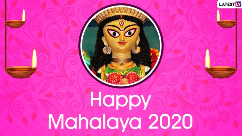 Subho Mahalaya 2020 Wishes: WhatsApp Stickers, Facebook Greetings, GIF Images, Instagram Stories, Messages and SMS to Send on The Occasion