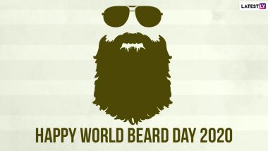 World Beard Day 2020 Images & HD Wallpapers For Free Download Online: WhatsApp Stickers, GIFs, Instagram Stories, Messages And SMS to Share With Those in Love With Their Beard!