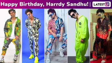 Harrdy Sandhu Birthday Special: Eclectic Prints, Neon Tones And Drop Dead Perpetual Swagger, This Punjabi Munda Delights!