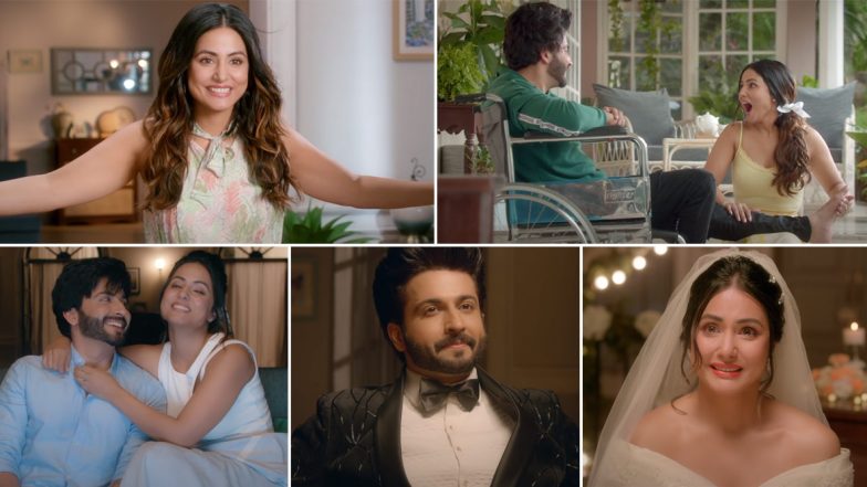 Humko Tum Mil Gaye Music Video: Hina Khan and Dheeraj Dhoopar's Emotional Track Is All About Overcoming Difficulties With Love (Watch Video)