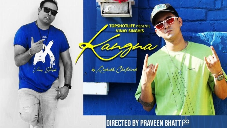 Vinay Singh of TopShotLife Next Release 'KANGNA' by the Voice and Indian Idol Fame &ndash; Rishabh Chaturvedi