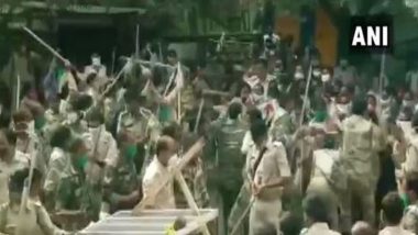 Jharkhand: Police Lathi-Charge After Clash With Protesting Assistant Police Personnel in Ranchi