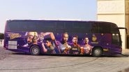 KKR Unveils New Team Bus Ahead of IPL 2020, Says &lsquo;Our New Wheels Have Arrived&rsquo; (See Pic)