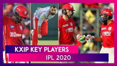 KL Rahul, Mohammed Shami, Glenn Maxwell and Other Key Players for Team KXIP in IPL 2020