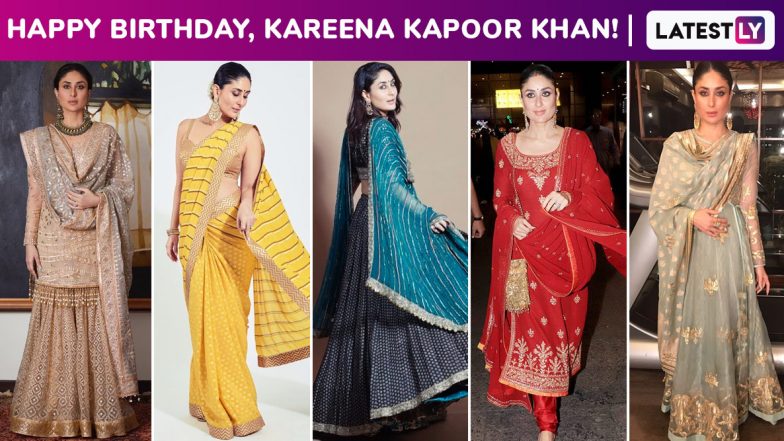 Kareena Kapoor Khan Birthday Special: Ethnic Grandeur Is Just Another Forte of Begum Jaan&rsquo;s Trailblazing Fashion Arsenal!