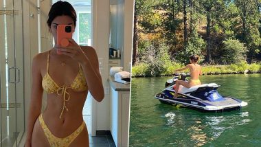 Yellow Bikini and Sunny Skies, Kendall Jenner’s Lake Sojourn Is Surely Getting Us in the Vacay Mood (View Pics)
