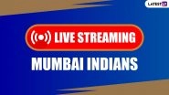 IPL 2020 Live Streaming Online for MI Fans: Watch Free Telecast of Mumbai Indians Matches in Dream11 IPL 13 on Star Sports 1 Hindi TV Channel