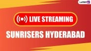 IPL 2020 Live Streaming Online for SRH Fans: Watch Free Telecast of Sunrisers Hyderabad Matches in Dream11 IPL 13 on Star Sports 1 Telugu TV Channel