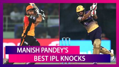 Manish Pandey Birthday Special: Best Knocks By Sunrisers Hyderabad Batsman In IPL