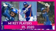 Rohit Sharma, Hardik Pandya, Jasprit Bumrah and Other Key Players for Team MI in IPL 2020