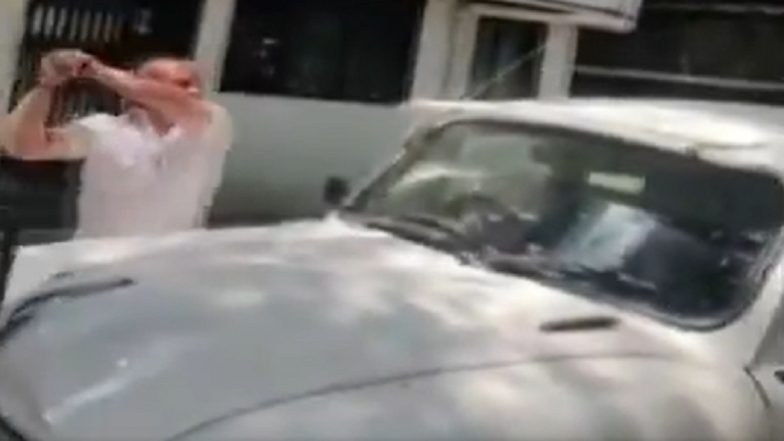 MNS Corporator Vasant More Ransacks Car of Pune Civic Body Officer After Ambulance 'Was Not Made Available' to Take Body of His Deceased Relative; Watch Video