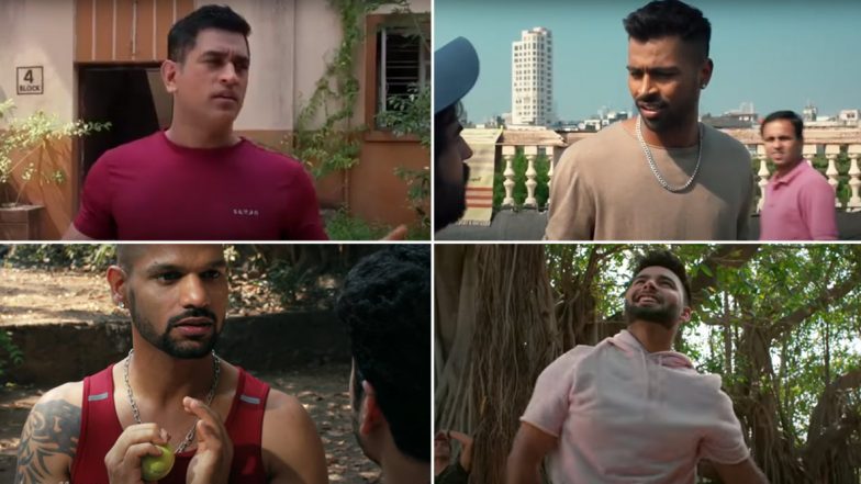 MS Dhoni, Hardik Pandya, Shikhar Dhawan and Others Left Puzzled by Gully Cricket Rules in Dream11’s TVC Ahead of IPL 2020 (Watch Videos)