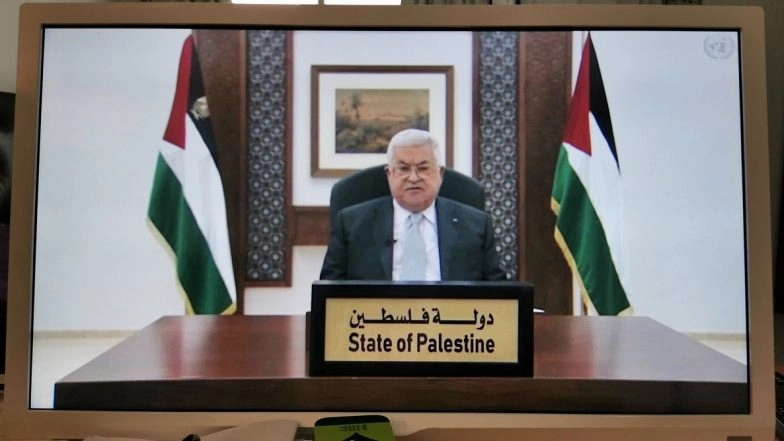 UNGA 2020: Palestine's Mahmoud Abbas Asks For 'Mideast Conference' Next Year as Arab States Begin Toeing US Line on Israel