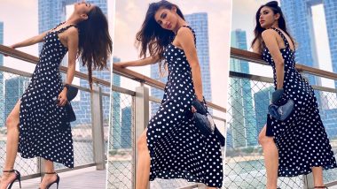 Mouni Roy Is Channeling That There-Is-Never-Wrong-Time-for-Polka-Dots Vibe!