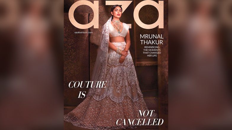 Mrunal Thakur Is Reminiscing Moments That Changed Her Life All Whilst Dripping Embellished Elegance!