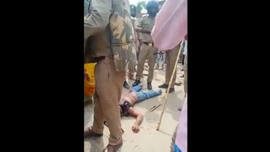 UP Shocker: Murder Accused Lynched by Angry Mob in Kushinagar, Video Goes Viral