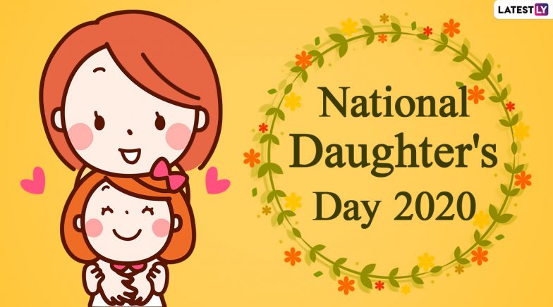 National Daughters Day 2020 HD Images And Wishes: WhatsApp Stickers ...